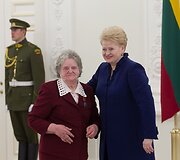Dalia Grybauskaitė pasveikino daugiavaikes motinas