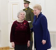 Dalia Grybauskaitė pasveikino daugiavaikes motinas