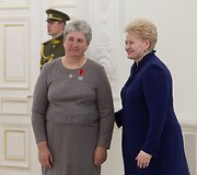 Dalia Grybauskaitė pasveikino daugiavaikes motinas