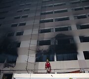 Gaisro nusiaubta siuvykla Banglade&scaron;e