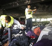 Gaisro nusiaubta siuvykla Banglade&scaron;e