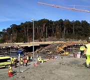 Norvegijoje sugriuvo statomas tiltas