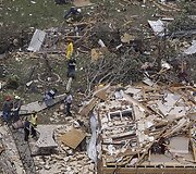 Tornadas nusiaubė  Granberio miestą.