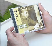 Vilniaus senamiestyje pagerbtas kultūros veikėjas Antanas Jonynas