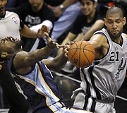 Tony Allenas ir Timas Duncanas