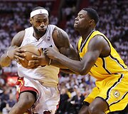 LeBronas Jamesas ir Lanceas Stephensonas