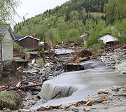 Potvynis Norvegijoje