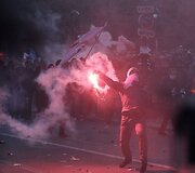 Neramumai per protestą prie&scaron; gėjų santuokas Prancūzijoje