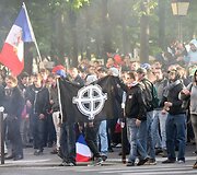 Neramumai per protestą prie&scaron; gėjų santuokas Prancūzijoje
