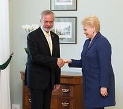 Werneris Hoyeris ir Dalia Grybauskaitė