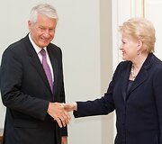 Thorbjornas Jaglundas ir Dalia Grybauskaitė