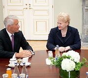 Thorbjornas Jaglundas ir Dalia Grybauskaitė
