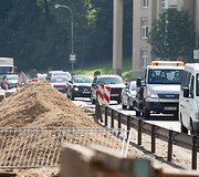 Transporto spūstis Vilniuje