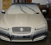 Naujas &bdquo;Jaguar XF-Type&ldquo; automobilis po potvynio
