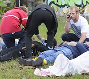 Sužeisti traukinio keleiviai