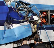 &Scaron;alia Buenos Airių įvyko traukinio avarija