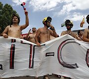Ispanijos gaisrininkų protestas