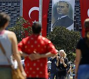 Tylus protestas Turkijoje