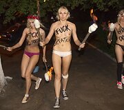 &bdquo;Femen&ldquo; aktyvistės Kijeve
