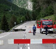 Ispanijoje sugriuvusi kelio dalis