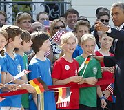 JAV prezidentas Barackas Obama Vokietijoje