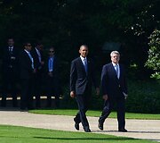 JAV prezidentas Barackas Obama ir Vokietijos prezidentas Joachimas Gauckas