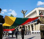 Vėliavų i&scaron;kėlimo ceremonija 