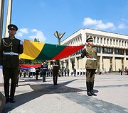 Vėliavų i&scaron;kėlimo ceremonija 