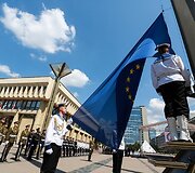 Vėliavų i&scaron;kėlimo ceremonija 