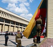 Vėliavų i&scaron;kėlimo ceremonija 
