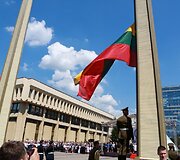Vėliavų i&scaron;kėlimo ceremonija 