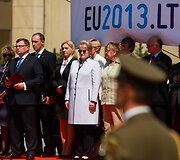 Vėliavų i&scaron;kėlimo ceremonija 
