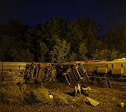 Traukinio avarija Rusijoje