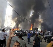 Sprogimo Beirute padariniai