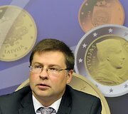 Latvijos ministras pirmininkas Valdis Dombrovski