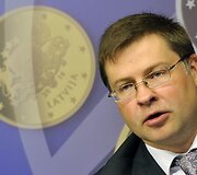 Latvijos ministras pirmininkas Valdis Dombrovski