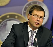 Latvijos ministras pirmininkas Valdis Dombrovski