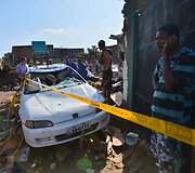 Brazilijoje trūkęs vandentiekis niokojo namus ir automobilius