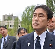Japonijos užsienio reikalų ministras Fumio Kishida Pripetės mieste