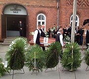 Dariaus Nevedomskio laidotuvės