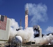 &bdquo;Delta 4 Heavy&ldquo; raketos pakilimas