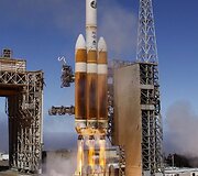 &bdquo;Delta 4 Heavy&ldquo; raketos pakilimas