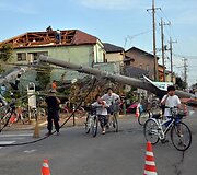 Tornado padariniai Ko&scaron;igajos mieste