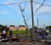 Tornado padariniai Ko&scaron;igajos mieste