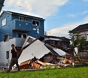 Tornado padariniai Ko&scaron;igajos mieste