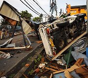 Tornado padariniai Ko&scaron;igajos mieste