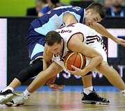 Janis Strelnieks ir Nemanja Gordičius