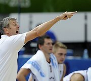 Latvijos krep&scaron;inio rinktinės treneris Ainars Bagatskis