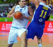 Alessandro Gentile ir Jonas Jerebko