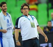 Graikijos krep&scaron;inio rinktinės treneris Andrea Trinchieri